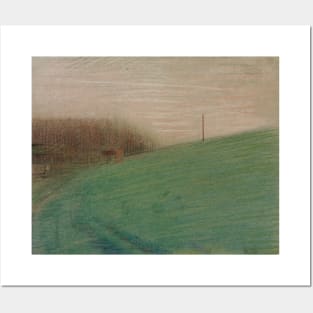 The Meadow by Georges-Pierre Seurat Posters and Art